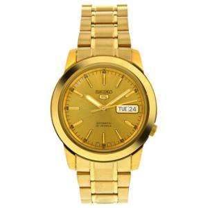 5 Automatic Champagne Dial Yellow Goldtone Watch SNKE56