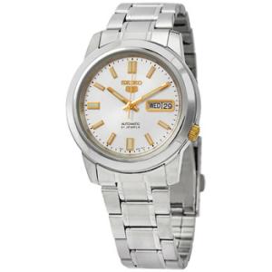 5 Automatic Silver Dial Watch SNKK09K1