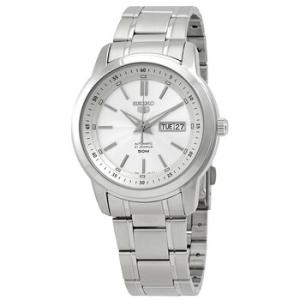 5 Automatic White Dial Watch SNKM83K1