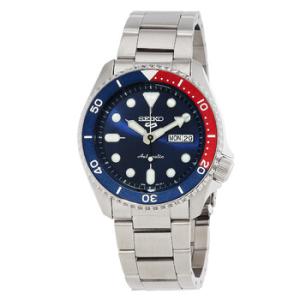5 Sports Automatic Blue Dial Pepsi Bezel Watch SRPD53K1