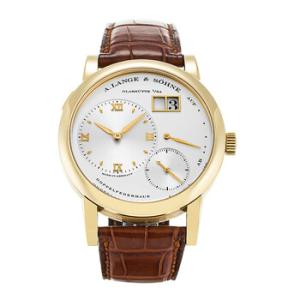 A Lange and Sohne Lange 1 Champagne Dial 18kt Yellow Gold Watch