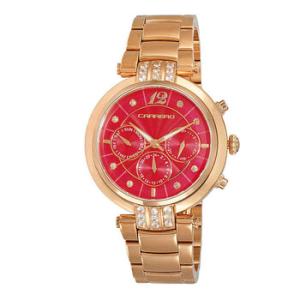 Adelina GMT Quartz Red Dial Watch CL1R03RDJ