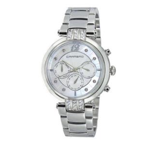 Adelina GMT Quartz White Dial Watch CL1S03WTJ