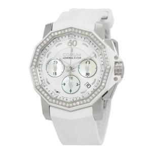 Admirals Cup Chronograph Automatic Diamond White Mother of Pearl Dial Watch 984.970.47F379 PN35