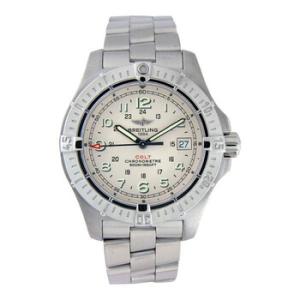 Aeromarine Colt Quartz Steel Watch A7438010G598SS