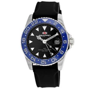Agent Quartz Black Dial Watch SP0122