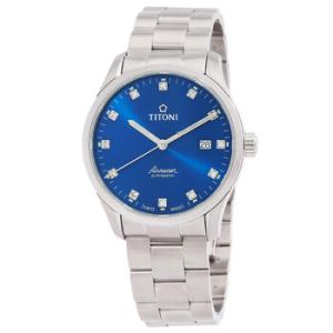 Airmaster Automatic Blue Dial Watch 83743S656