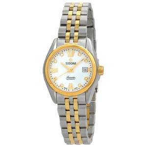 Airmaster Automatic White Dial Watch 23909 SY063
