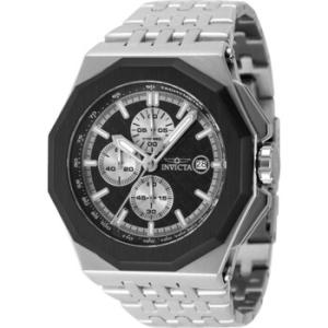Akula Chronograph Quartz Black Dial Watch
