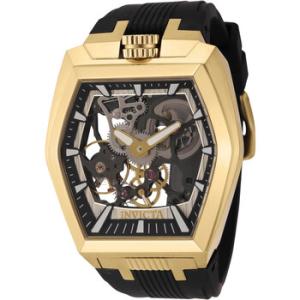 Akula Hand Wind Black Dial Watch