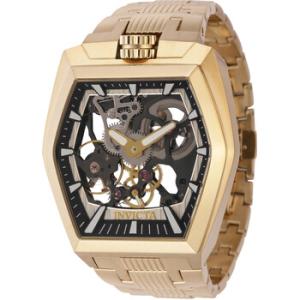 Akula Ivory and Black Dial Hand Wind Watch