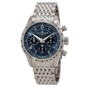 Alexander 2 Chronograph Automatic Blue Dial Watch A480LE