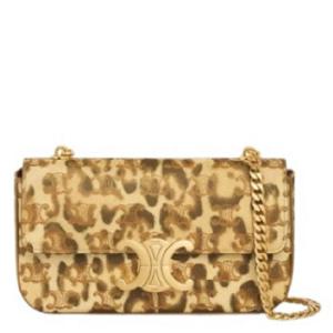 All Over Print Chain Shoulder Bag
