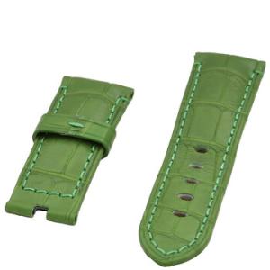 Alligator Semimat Green Watch Bands