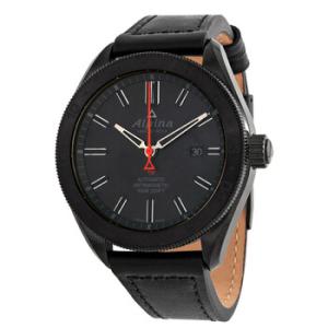 Alpiner 4 Shadow Line Automatic Matte Black Dial Watch AL525BB5FBAQ6