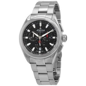 Alpiner Chronograph Quartz Black Dial Watch AL373BB4E6B