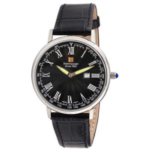 Altdorf Black Dial Black Leather Watch S0121