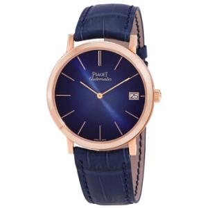 Altiplano Blue Dial 60th Anniversary Limited Edition Automatic 18K Rose Gold Watch G0A42051
