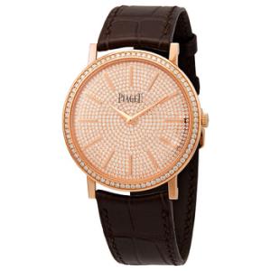 Altiplano Diamond Pave Dial 18K Rose Gold Watch G0A38141