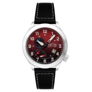 Altitude GMT Quartz Red Dial Watch RT300705