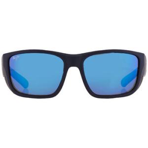 Amberjack Blue Hawaii Wrap Sunglasses B89603