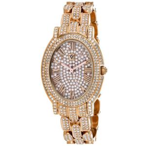 Amore Quartz Rose Gold Dial Watch CV7235