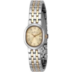 Angel Quartz Gold Dial Watch