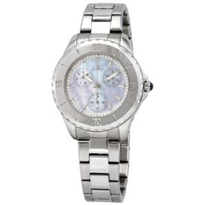 Angel Quartz White Mother of Pearl Dial Watch