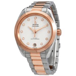 Aqua Terra CoAxial Automatic Diamond White Dial Watch 220.20.34.20.52.001