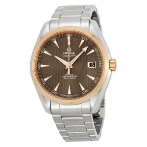 Aqua Terra Teak Grey Dial Watch