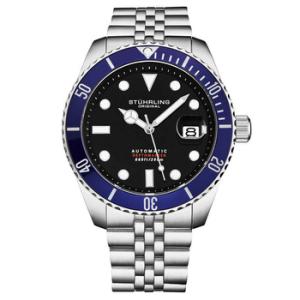 Aquadiver Automatic Black Dial Watch M18017