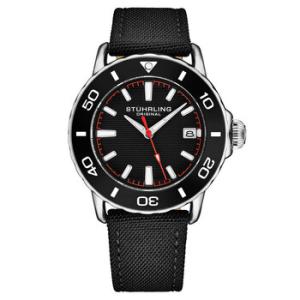 Aquadiver Quartz Black Dial Watch M17996