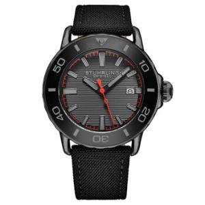 Aquadiver Quartz Black Dial Watch M18250