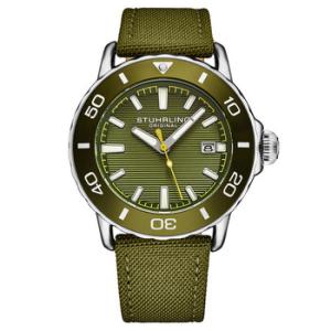 Aquadiver Quartz Green Dial Watch M18249
