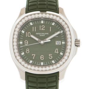Aquanaut Luce Quartz Diamond Green Dial Watch 5267200A011