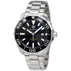 Aquaracer 300M Quartz Black Dial Watch WAY101A.BA0746