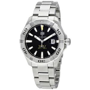 Aquaracer Automatic Black Dial Watch WAY2010.BA0927