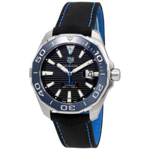 Aquaracer Automatic Black Dial Watch WAY201C.FC6395