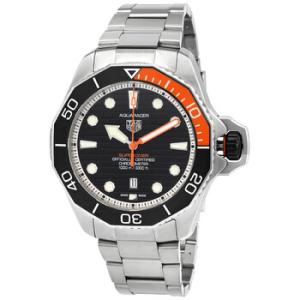 Aquaracer Automatic Black Dial Watch WBP5A8A.BF0619