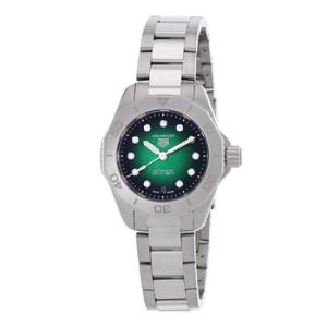 Aquaracer Automatic Diamond Green Dial Watch WBP2415.BA0622