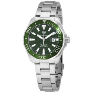 Aquaracer Automatic Green Dial Watch WAY201S.BA0927