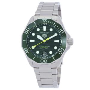 Aquaracer Automatic Green Dial Watch WBP5116.BA0013