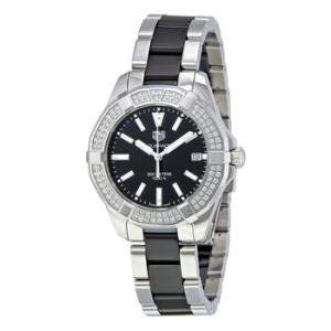 Aquaracer Black Dial Watch WAY131E.BA0913