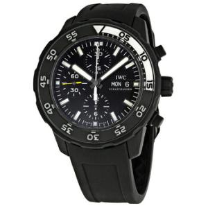 Aquatimer Automatic Chronograph Black Rubber Watch IWC376705