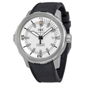 Aquatimer Automatic Silver Dial Black Rubber Watch IW329003