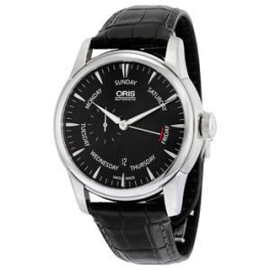 Aquis Automatic Black Dial Stainless Steel Watch 74576664054LS