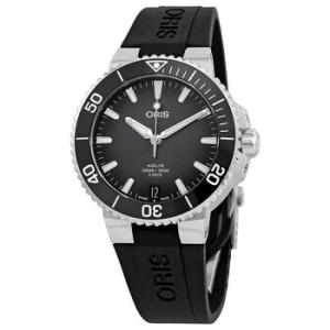 Aquis Automatic Black Dial Watch 01 400 7769 415407 4 22 74FC