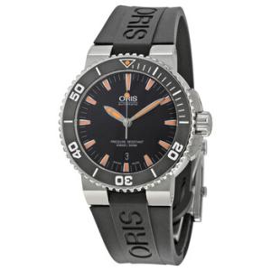 Aquis Automatic Black Dial Watch 73376534159RS