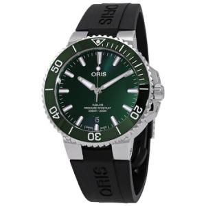 Aquis Automatic Green Dial Watch 01 733 7766 415707 4 22 64FC