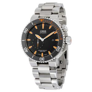 Aquis Carlos Coste Automatic Black Dial Watch 74377097184SET